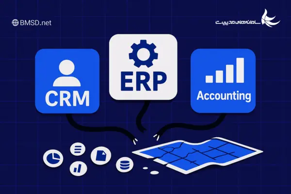   عدم یکپارچگی  ERPو CRM