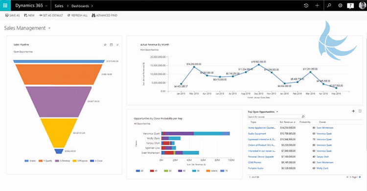 نرم افزار dynamics crm